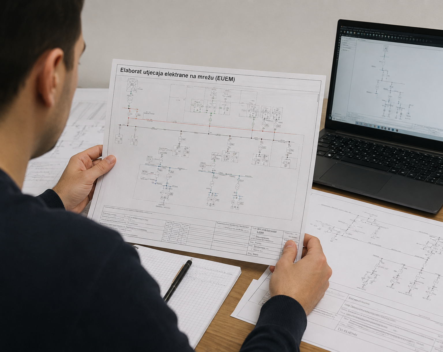 Izrada elaborata utjecaja na elektroenergetsku mrežu EUEM